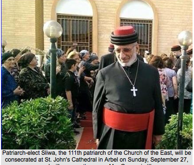 Nowy patriarcha Asyryjskiego Kościoła Wschodu