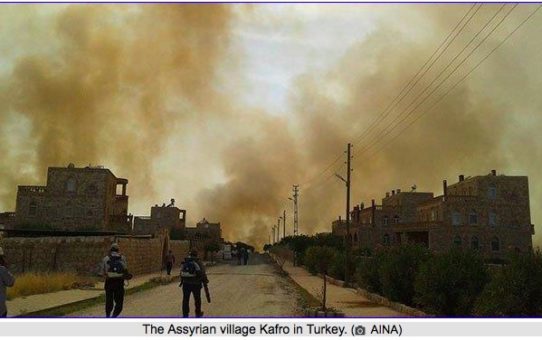 Pożary w chrześcijańskich miejscowościach w Turcji