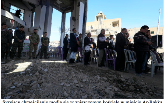 Gdzie się podziali chrześcijanie syryjskiego miasta Ar-Rakka?