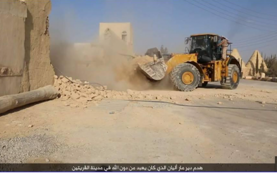 Barbarzyńcy z ISIS zburzyli klasztor z V w.