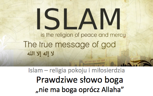 Propaganda islamu pełna nienawiści