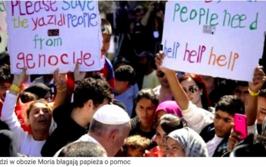 Muzułmanka oburzyła muzułmanów – skłoniła się przed papieżem